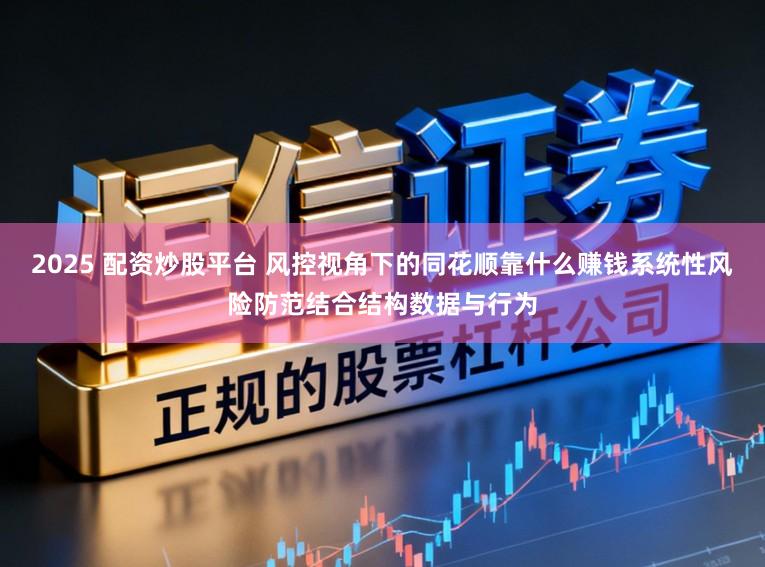 2025 配资炒股平台 风控视角下的同花顺靠什么赚钱系统性风险防范结合结构数据与行为